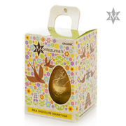 White choc egg with candies